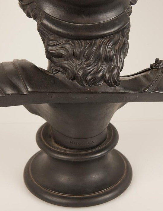 Wedgwood Basalt Bust of Minerva