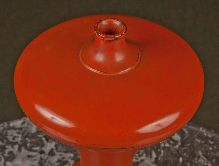 A Negoro Style Sake Bottle