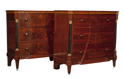 A Matched Pair of American Commodes