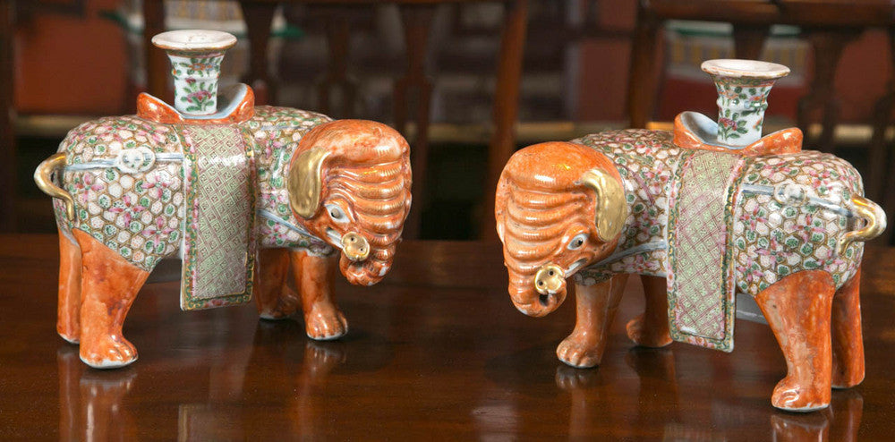 Chinese Export Candlesticks