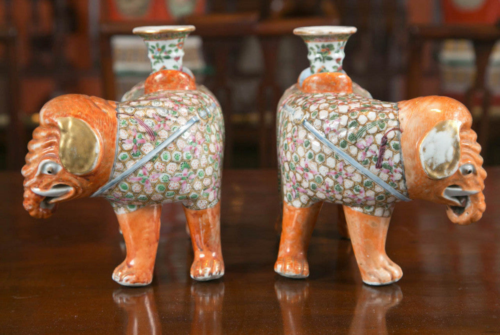 Chinese Export Candlesticks