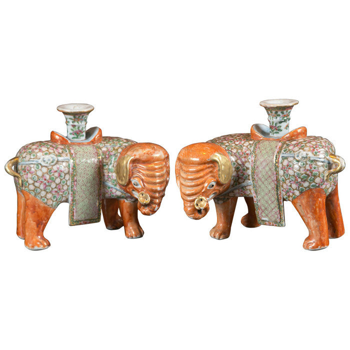 Chinese Export Candlesticks