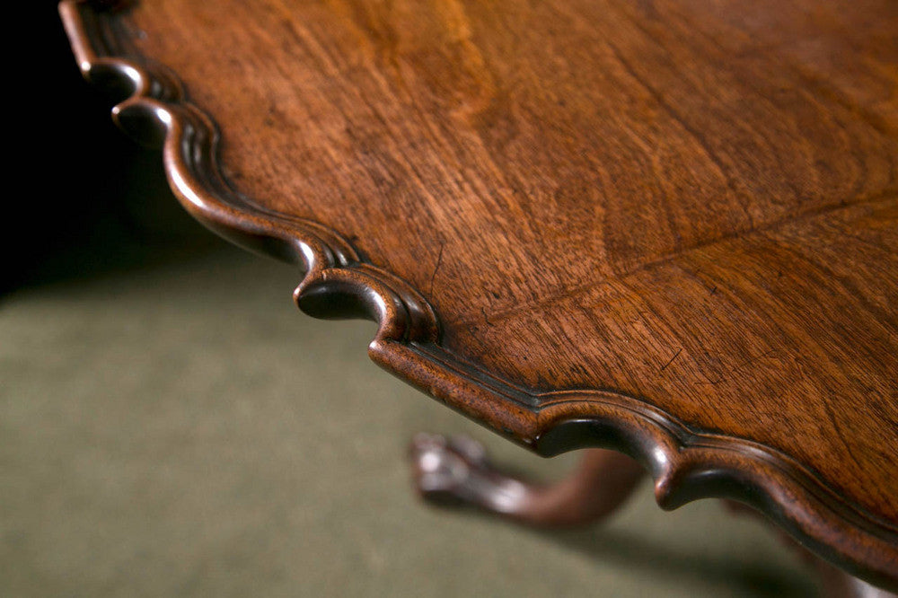 Chippendale Pie Crust Tilt Top Table
