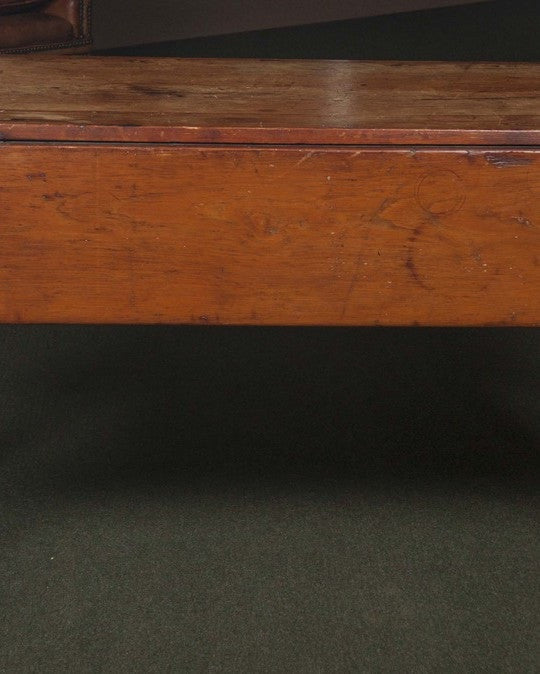 An American Stained Pine Drop Leaf Table