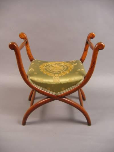 Curule Bench