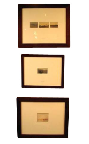 Set of Five Small Watercolors by Georges Ricard-Cordingley (French, Lyon 1873-1939)