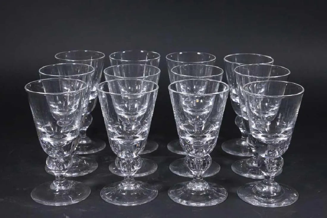 Steuben Water & Wine Glasses Priced Individually