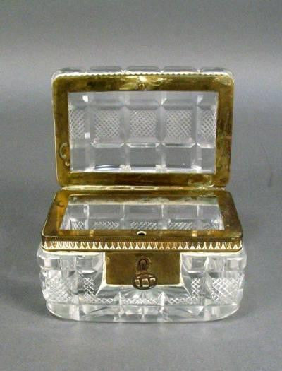 Crystal and Bronze Box