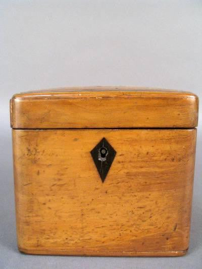 Pearwood Tea Caddy
