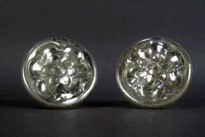 Pair of Mercury Glass Tiebacks