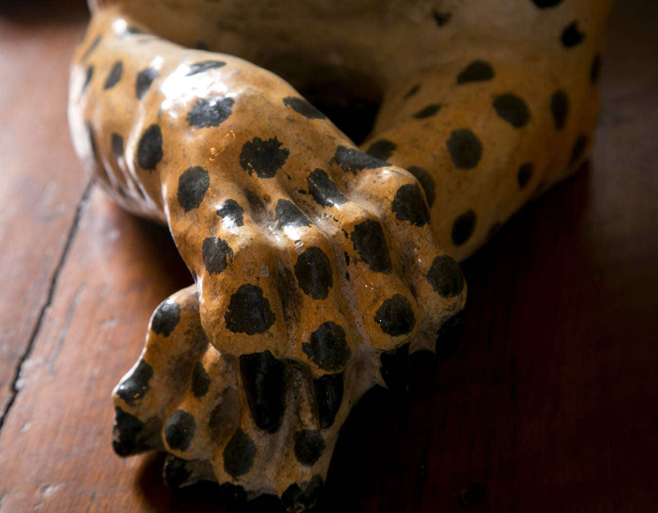 Large Ceramic Leopard