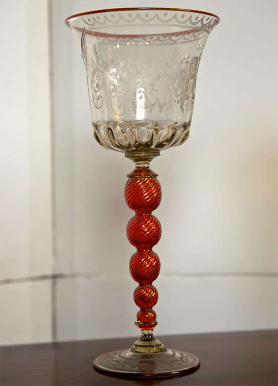 Venetian Glass Goblets