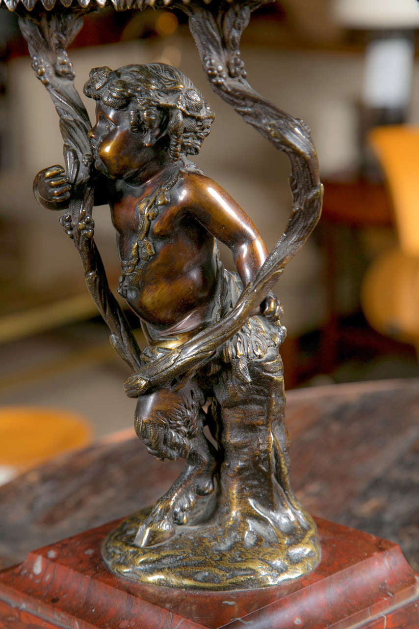 Pair of Rococo Style Candelabra