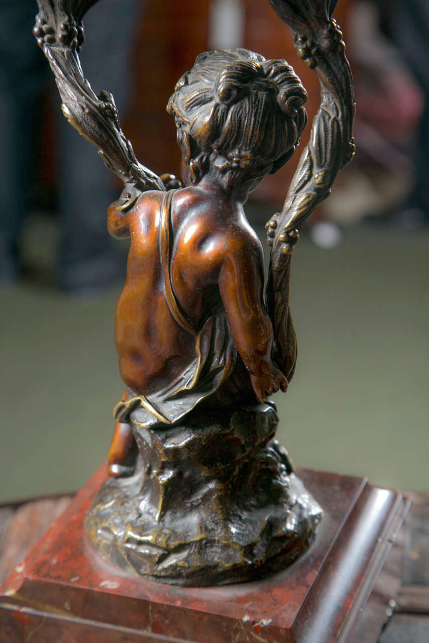Pair of Rococo Style Candelabra