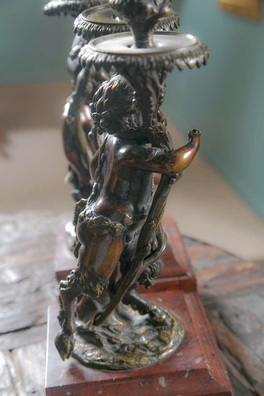 Pair of Rococo Style Candelabra