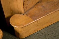 Antique 19th Century English Pine Stair Steps - One Available
