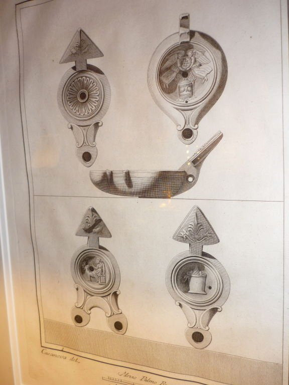 18th Century Italian Etchings of Antiquities