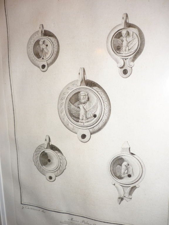 18th Century Italian Etchings of Antiquities