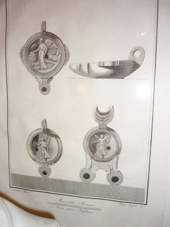 18th Century Italian Etchings of Antiquities