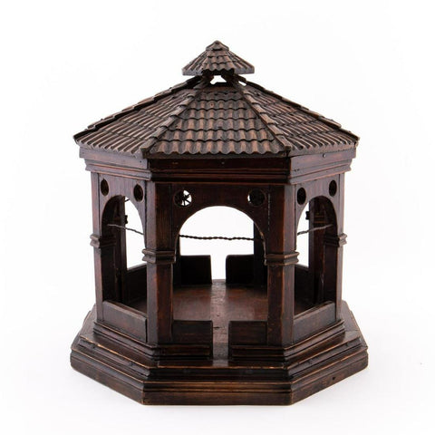 A 19th Century Italian Walnut Model of Eastern Building