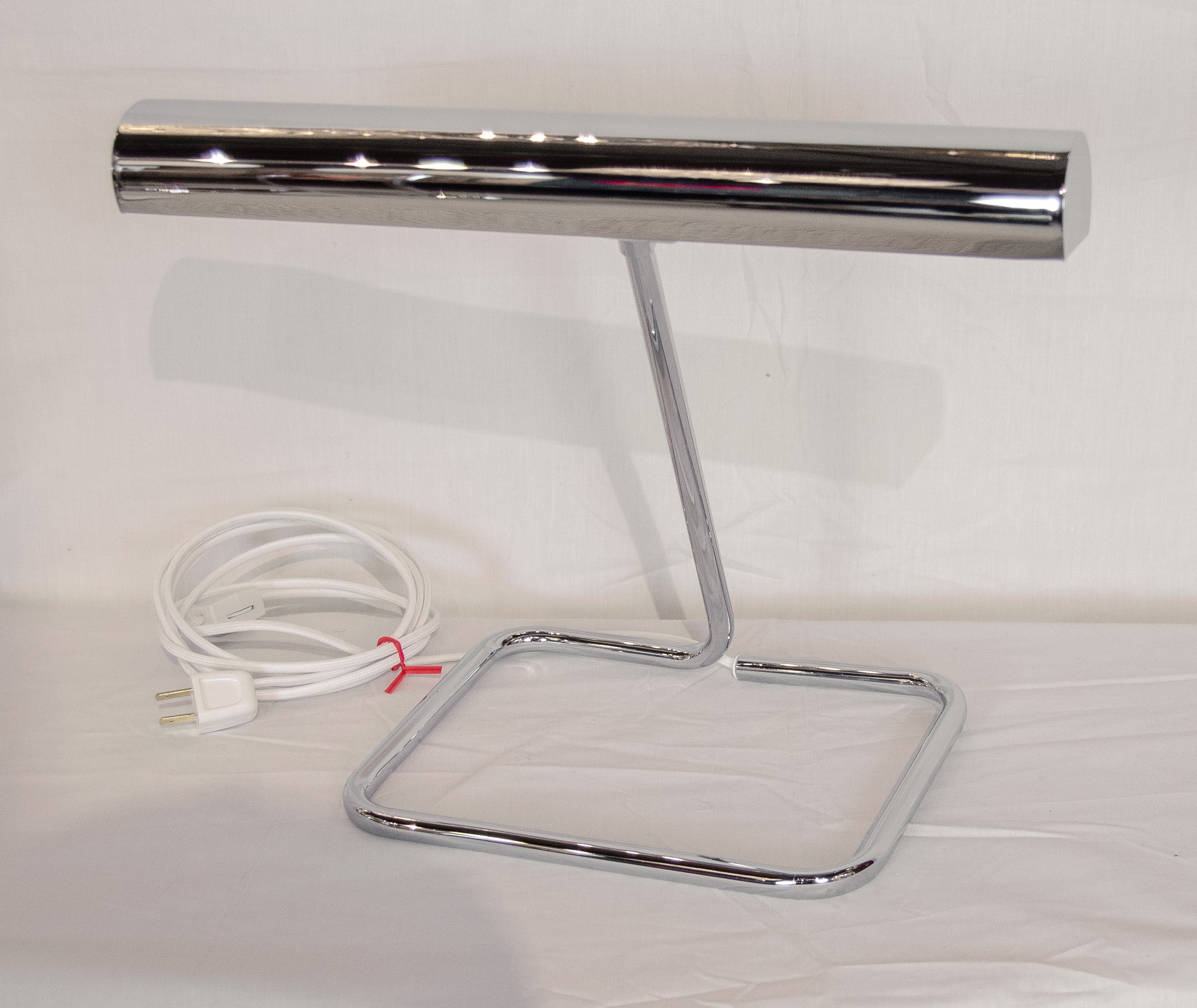 Adjustable Chrome Desk Lamp by Koch & Lowy