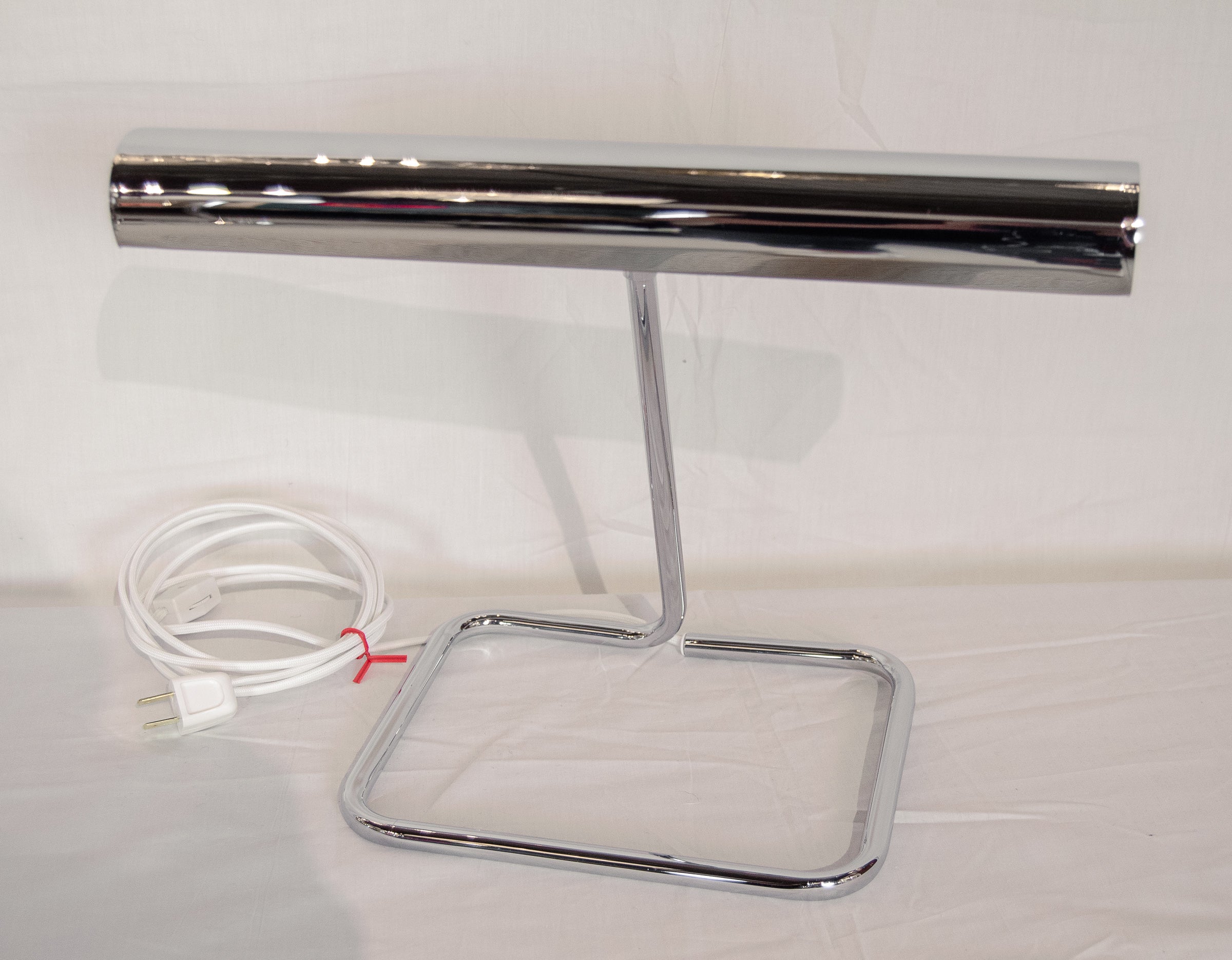 Adjustable Chrome Desk Lamp by Koch & Lowy