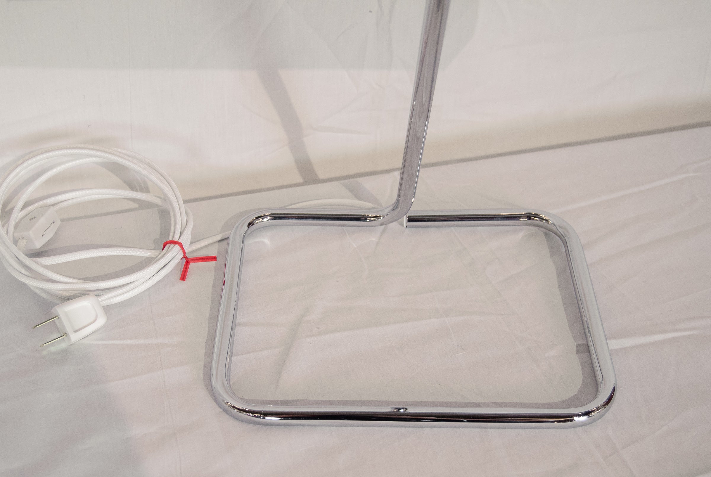 Adjustable Chrome Desk Lamp by Koch & Lowy