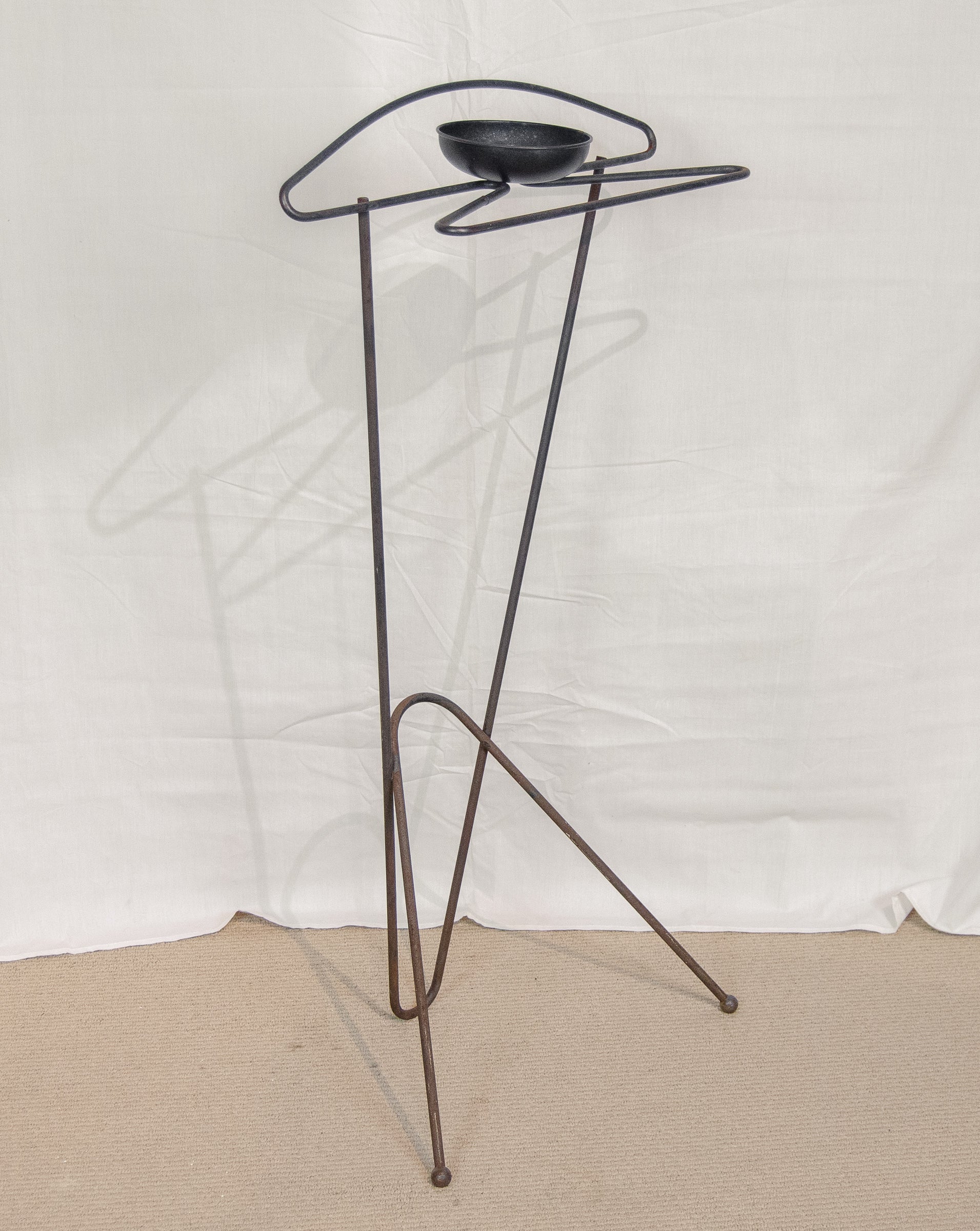 Bent Iron Valet Stand