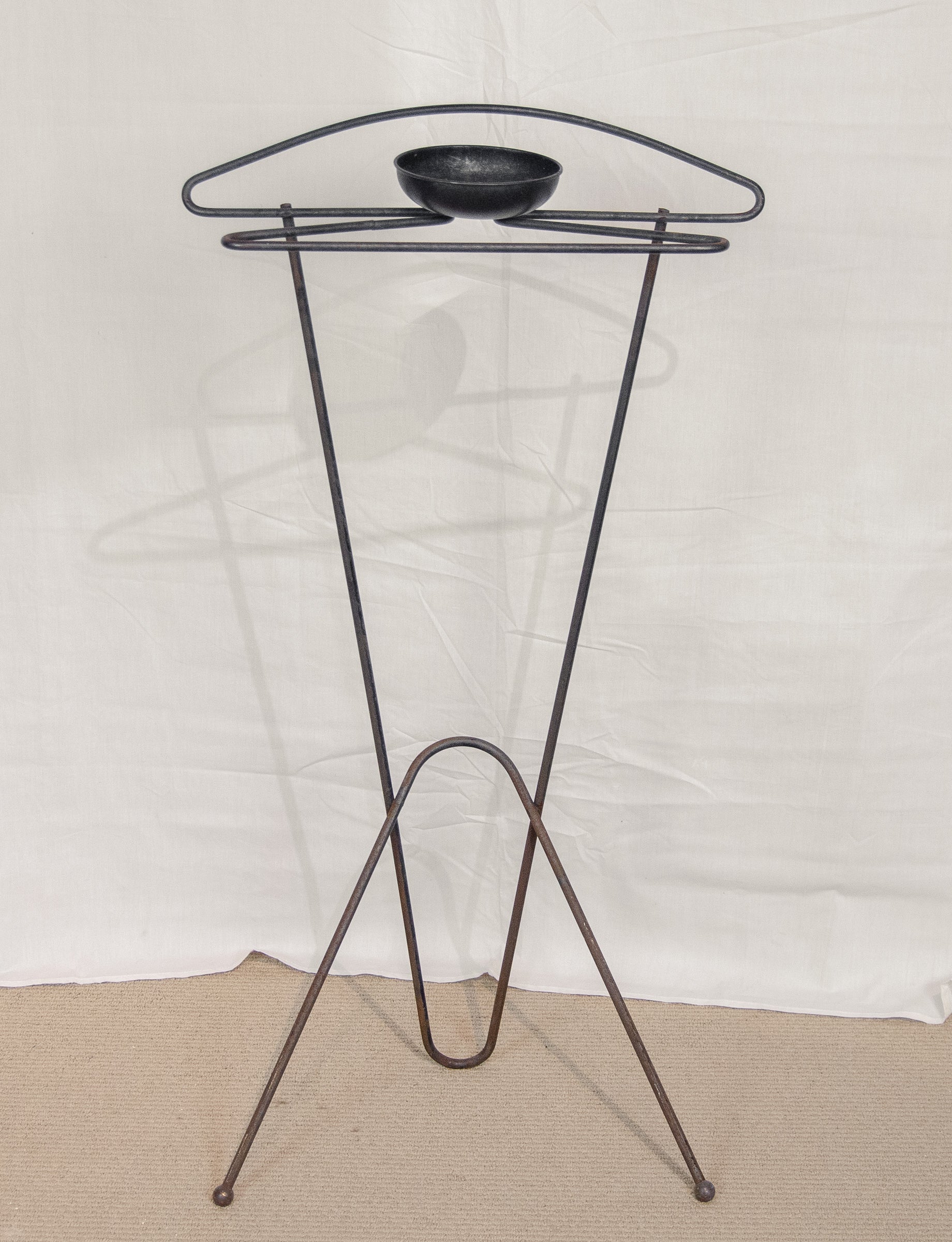 Bent Iron Valet Stand
