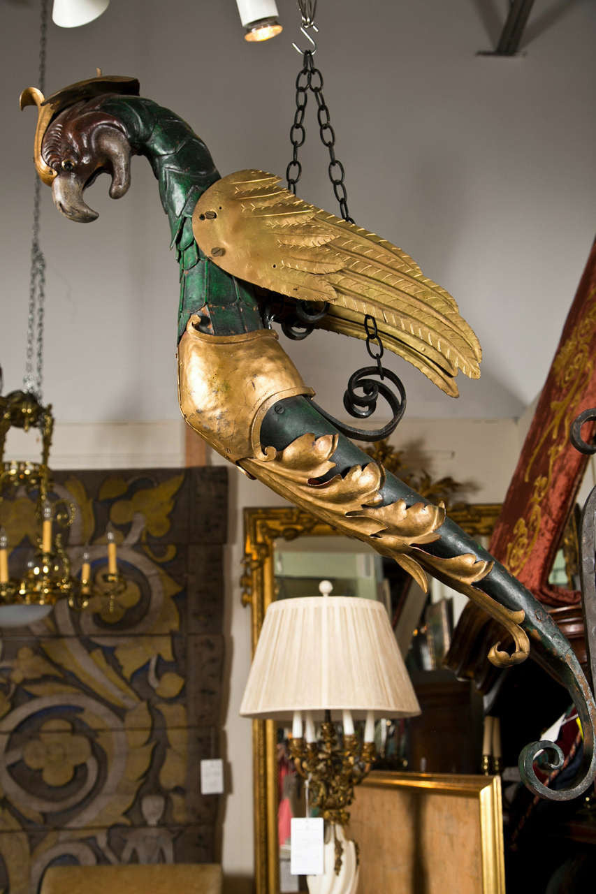 Iron & Tole Italian Griffin