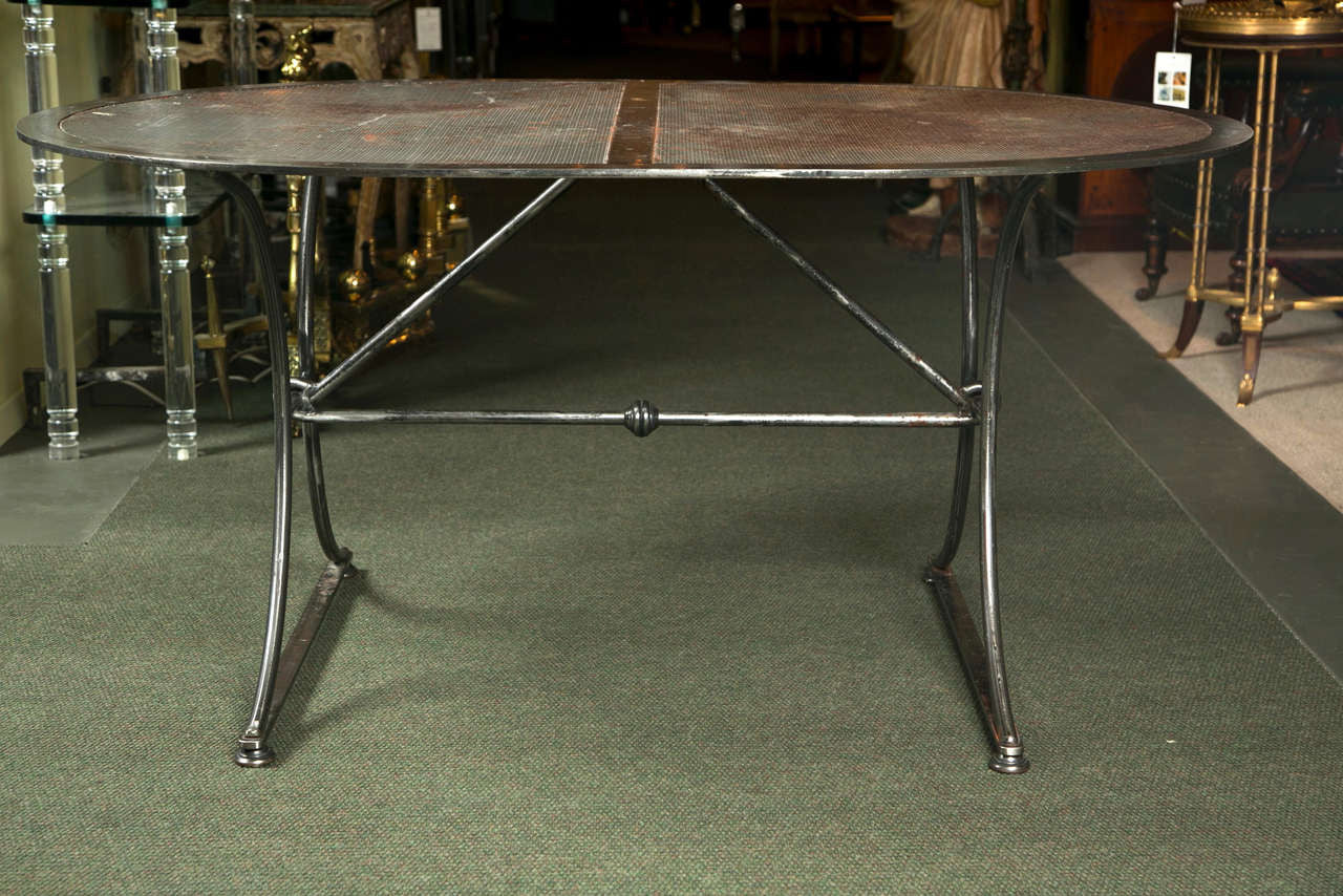 Steel Industrial Table