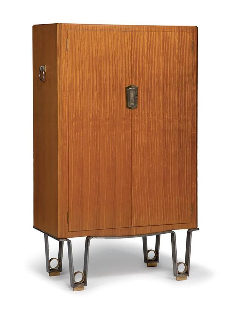 Pair of Cabinets Designed by Dominique, Andre Domin & Marcel Genevriere