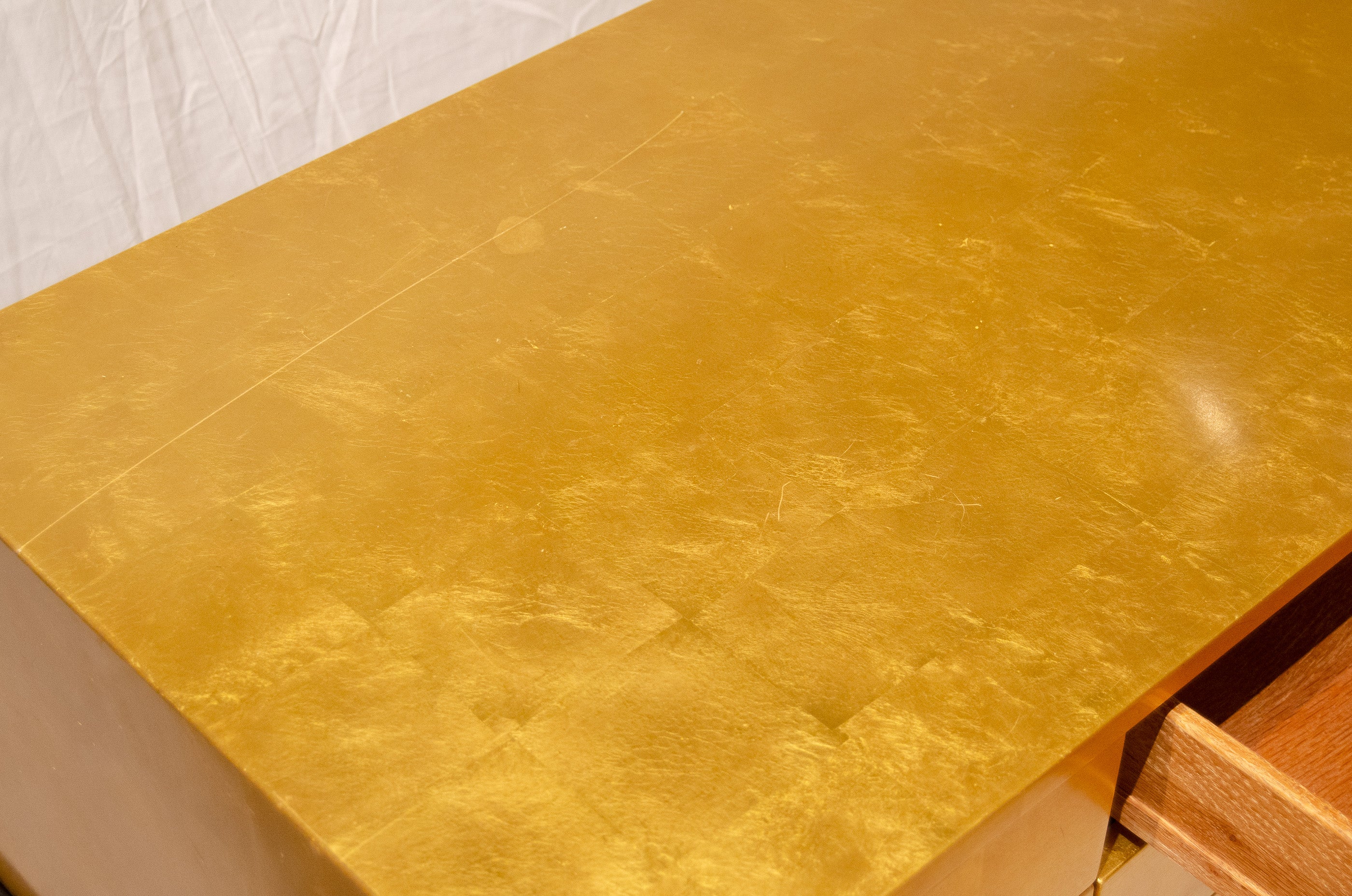 Gilt & Lacquered Chinoiserie-Inspired Chest of Drawers by Kittinger Furniture