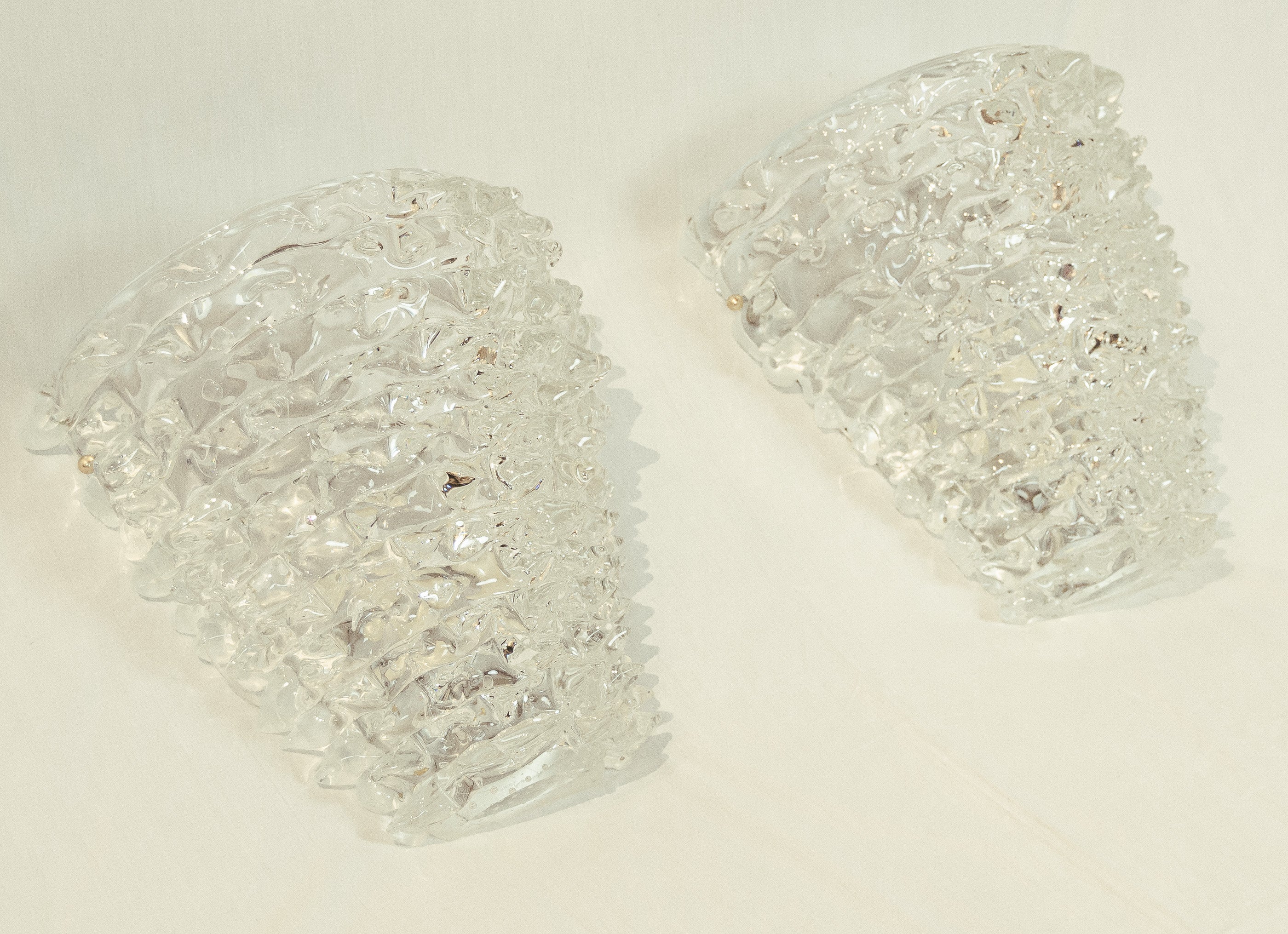 Substantial "Rostrato" Form Sconces by Fabio Ltd