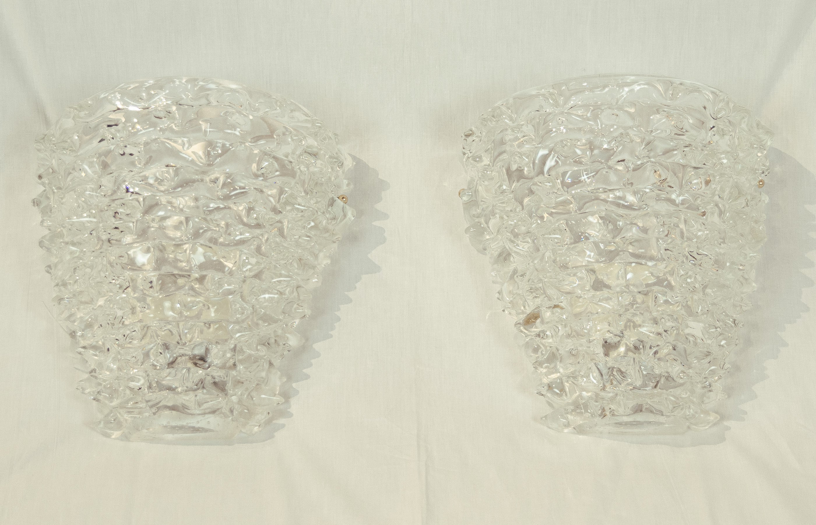 Substantial "Rostrato" Form Sconces by Fabio Ltd