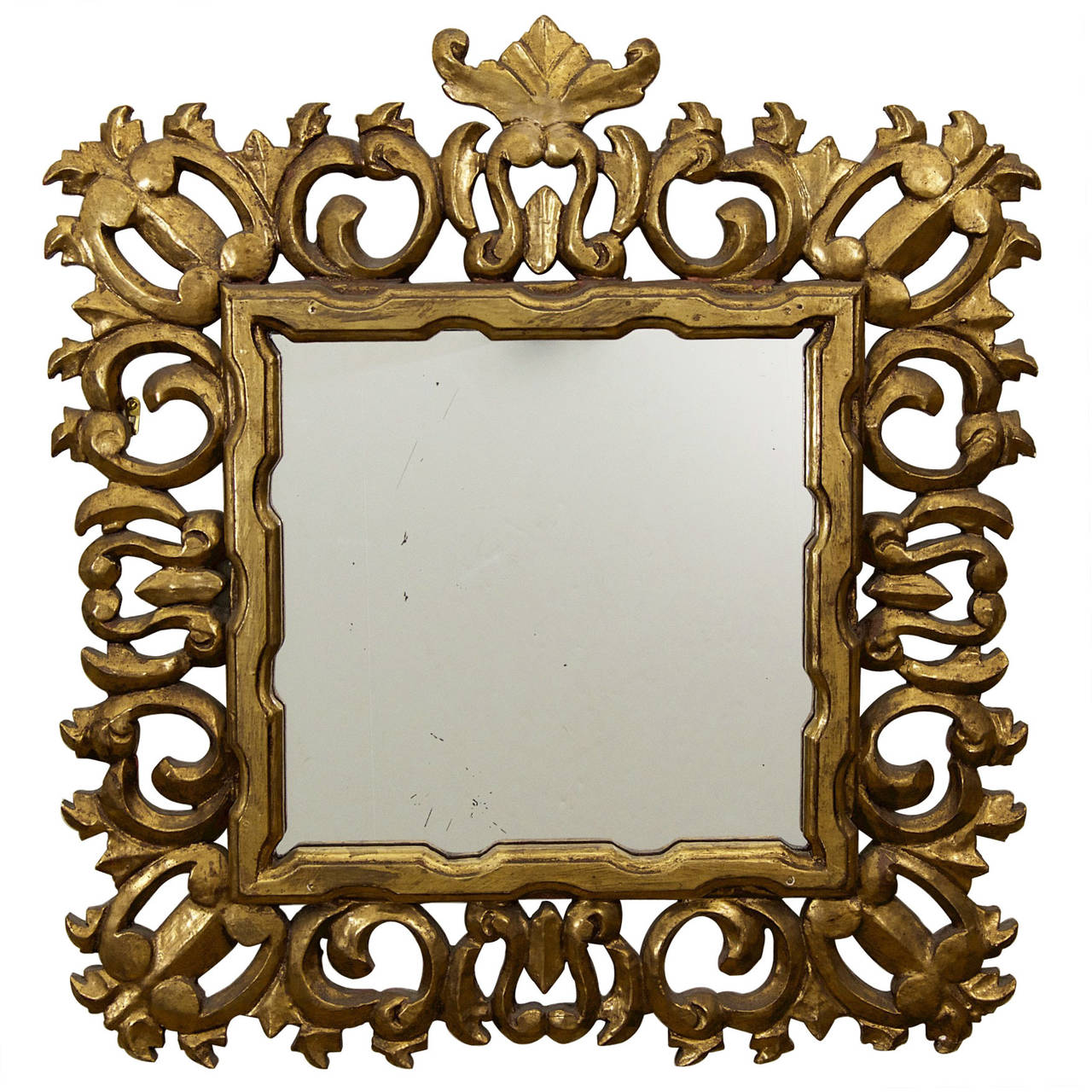 Hollywood Regency Giltwood Mirror
