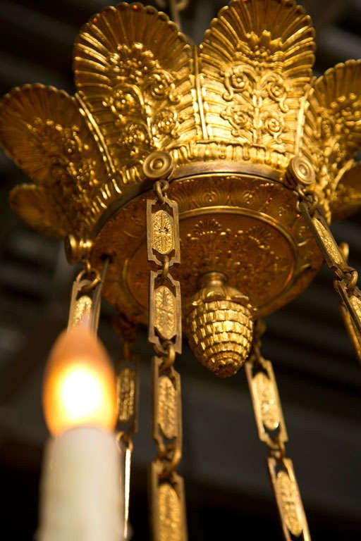 D'Ore Bronze Empire Chandelier