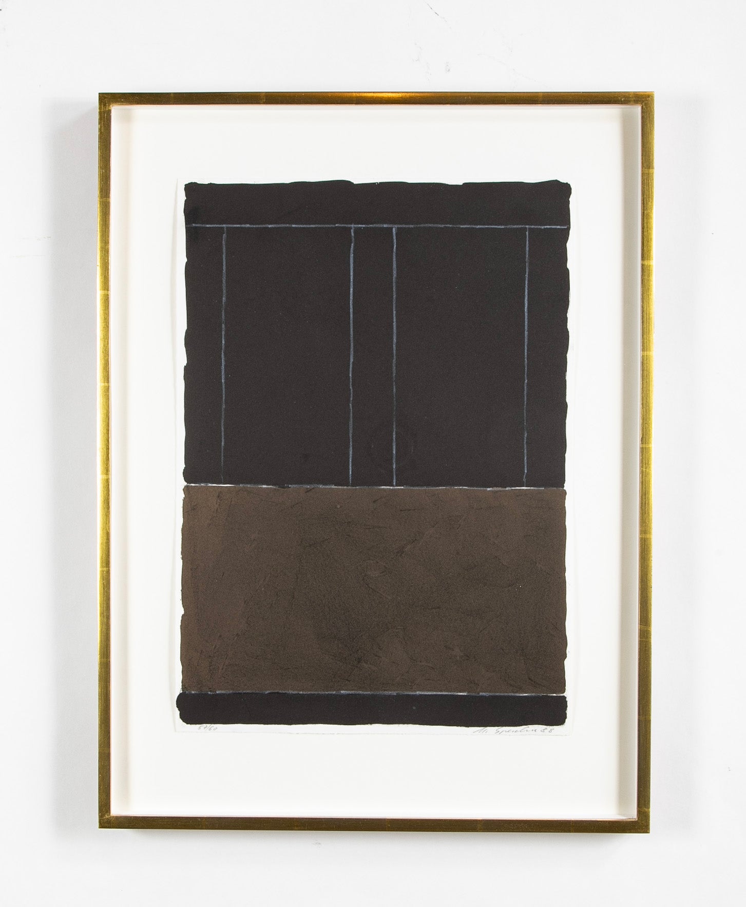 Three Color Lithographs by Swiss Artist Matias Spescha