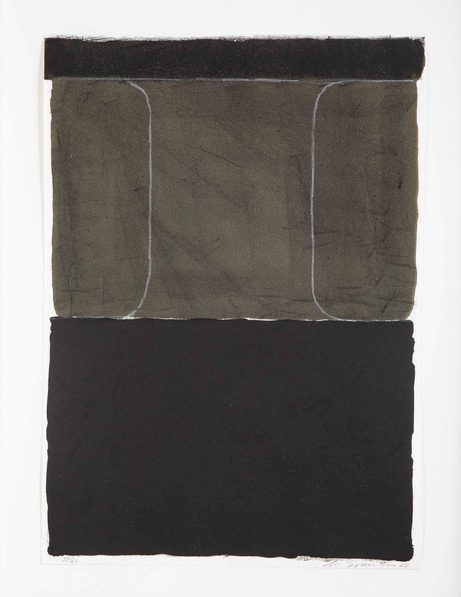 Three Color Lithographs by Swiss Artist Matias Spescha