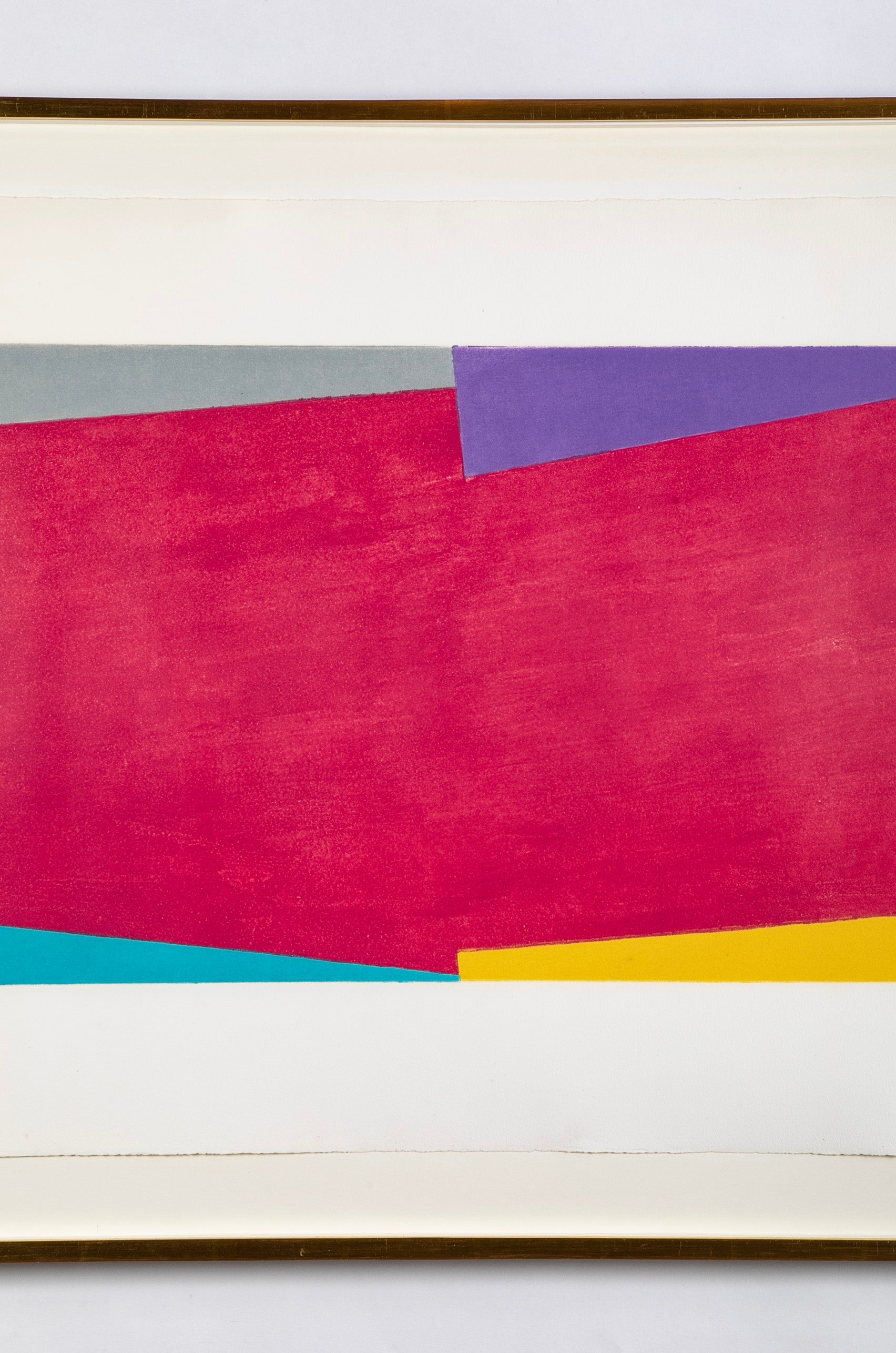 A Screenprint by Larry Zox