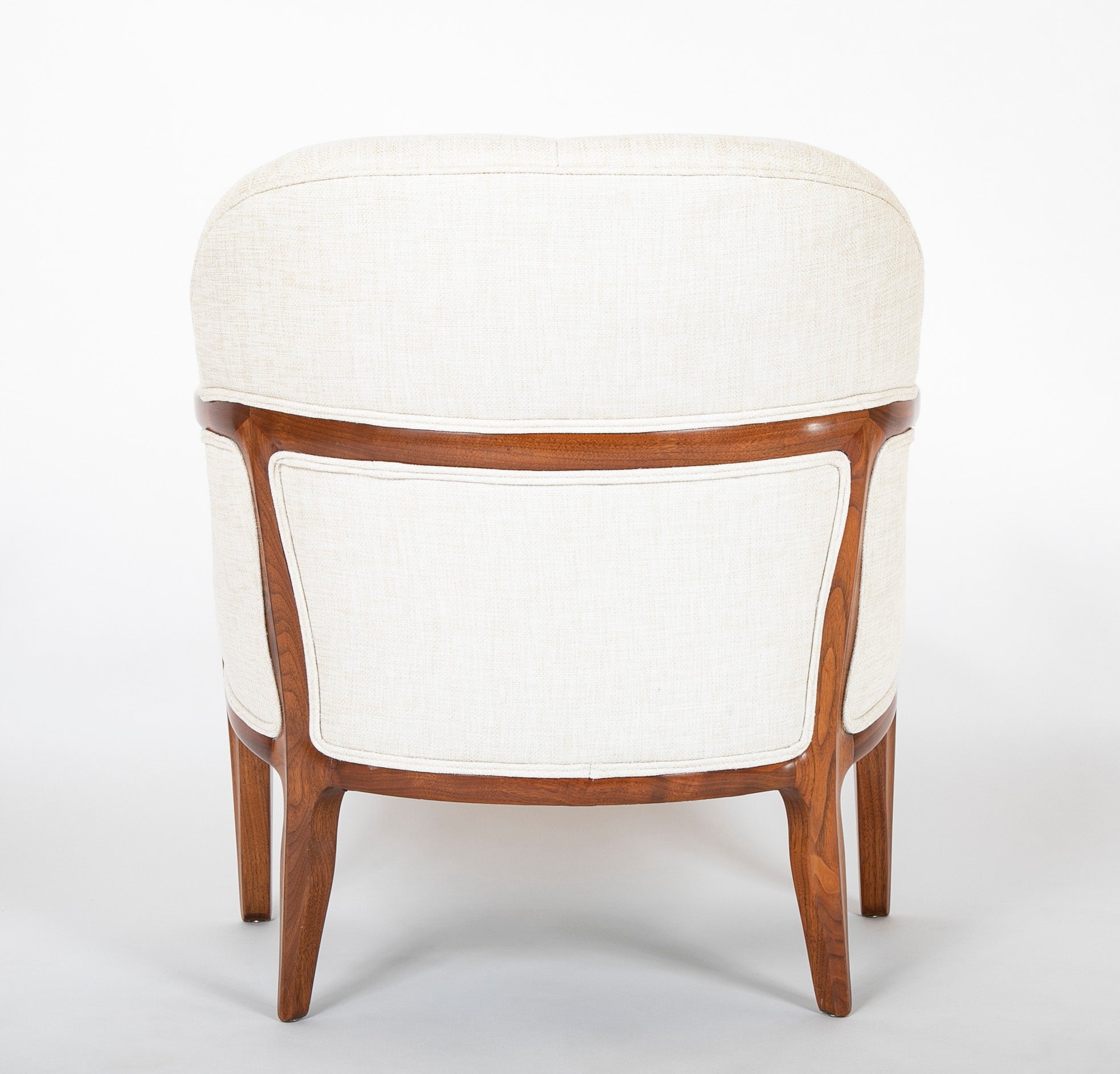 A Pair of Edward Wormley Tufted Armchairs from the Janus Collection