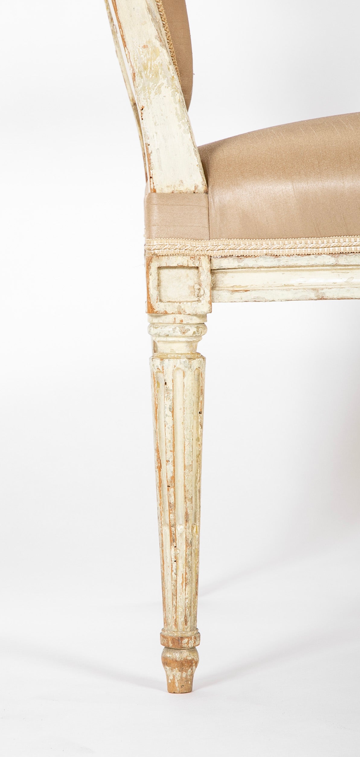 Late 18th Century Set of Four I. B. Lebarge Fauteuils