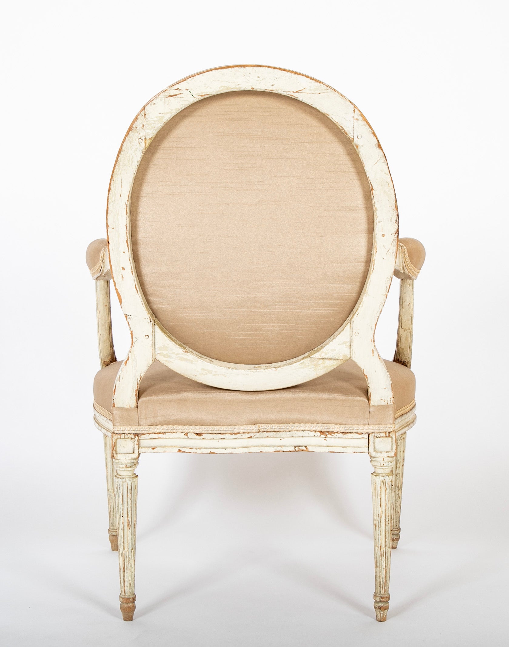 Late 18th Century Set of Four I. B. Lebarge Fauteuils
