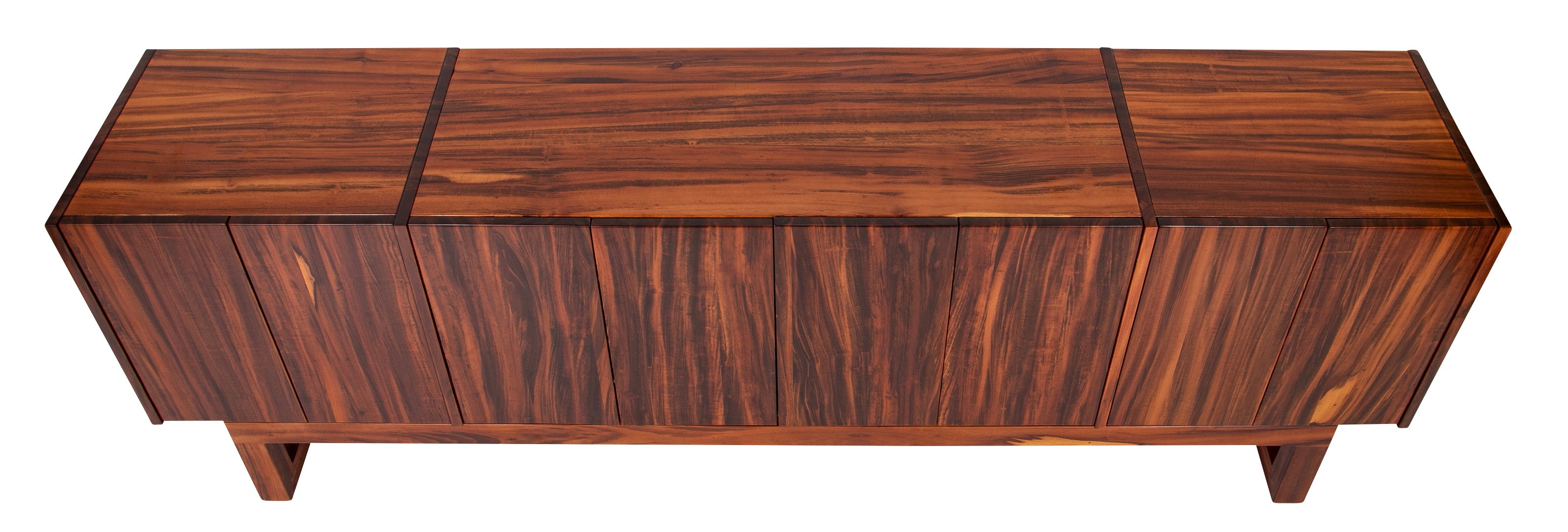 Custom Designed Solid Rosewood Sideboard by Design One Inc.