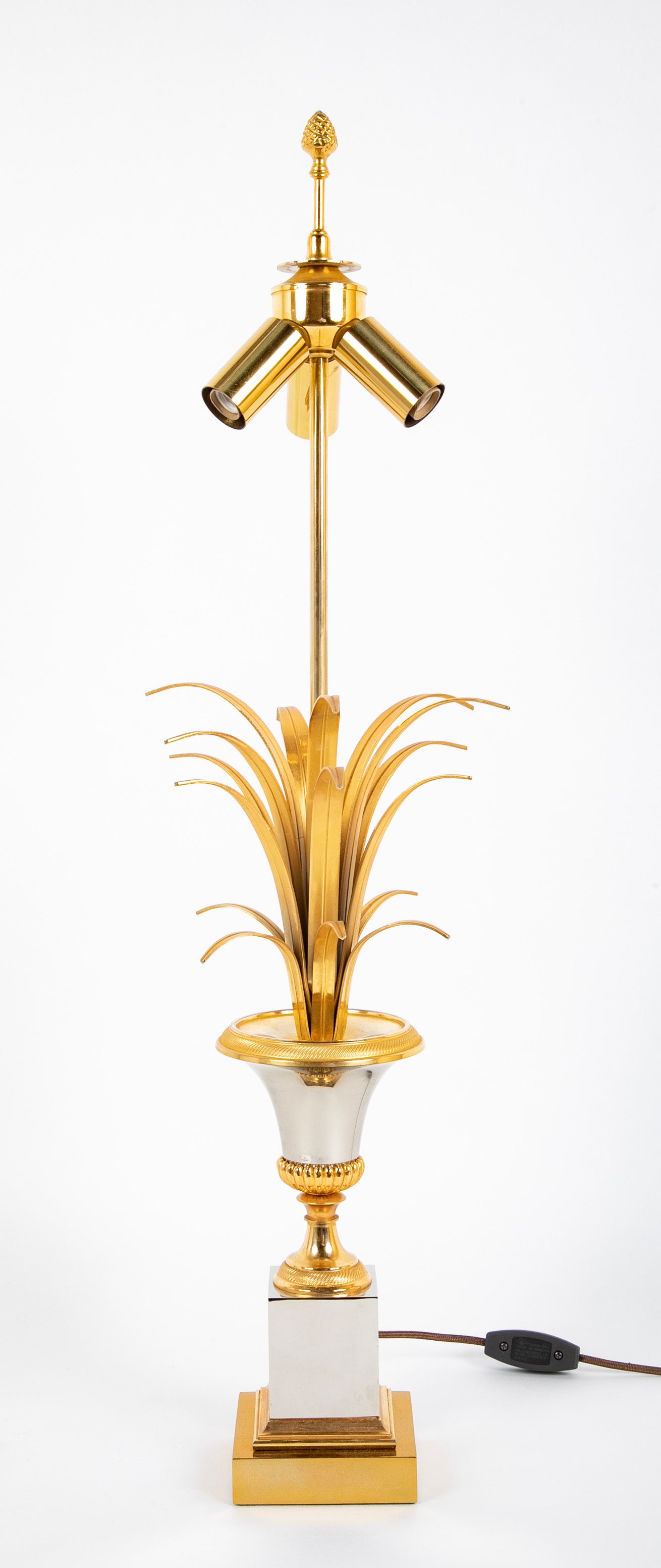 Pair of Maison Charles Urn Form Lamps
