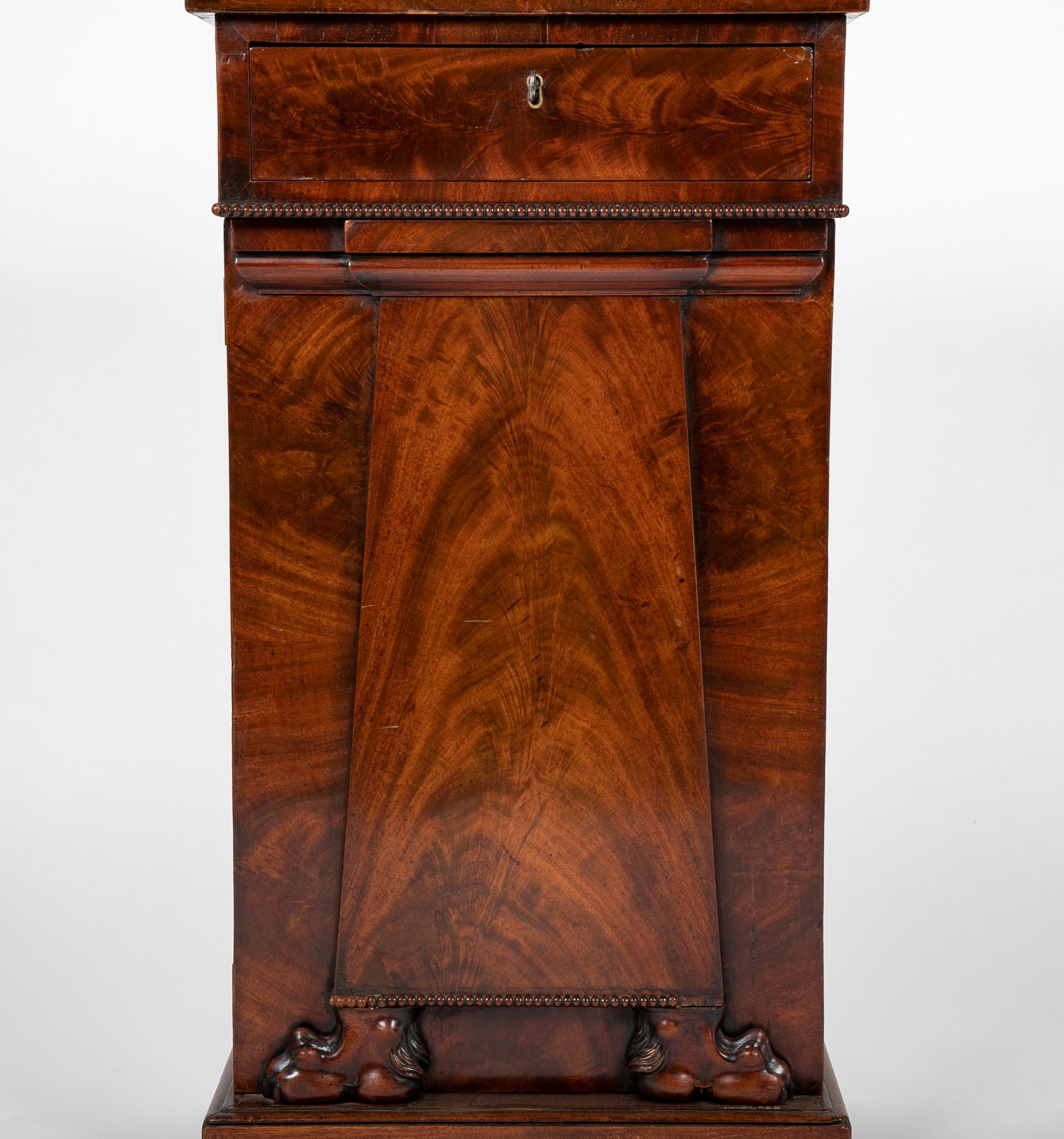 Pair of William IV Mahogany Pedestal Cabinets