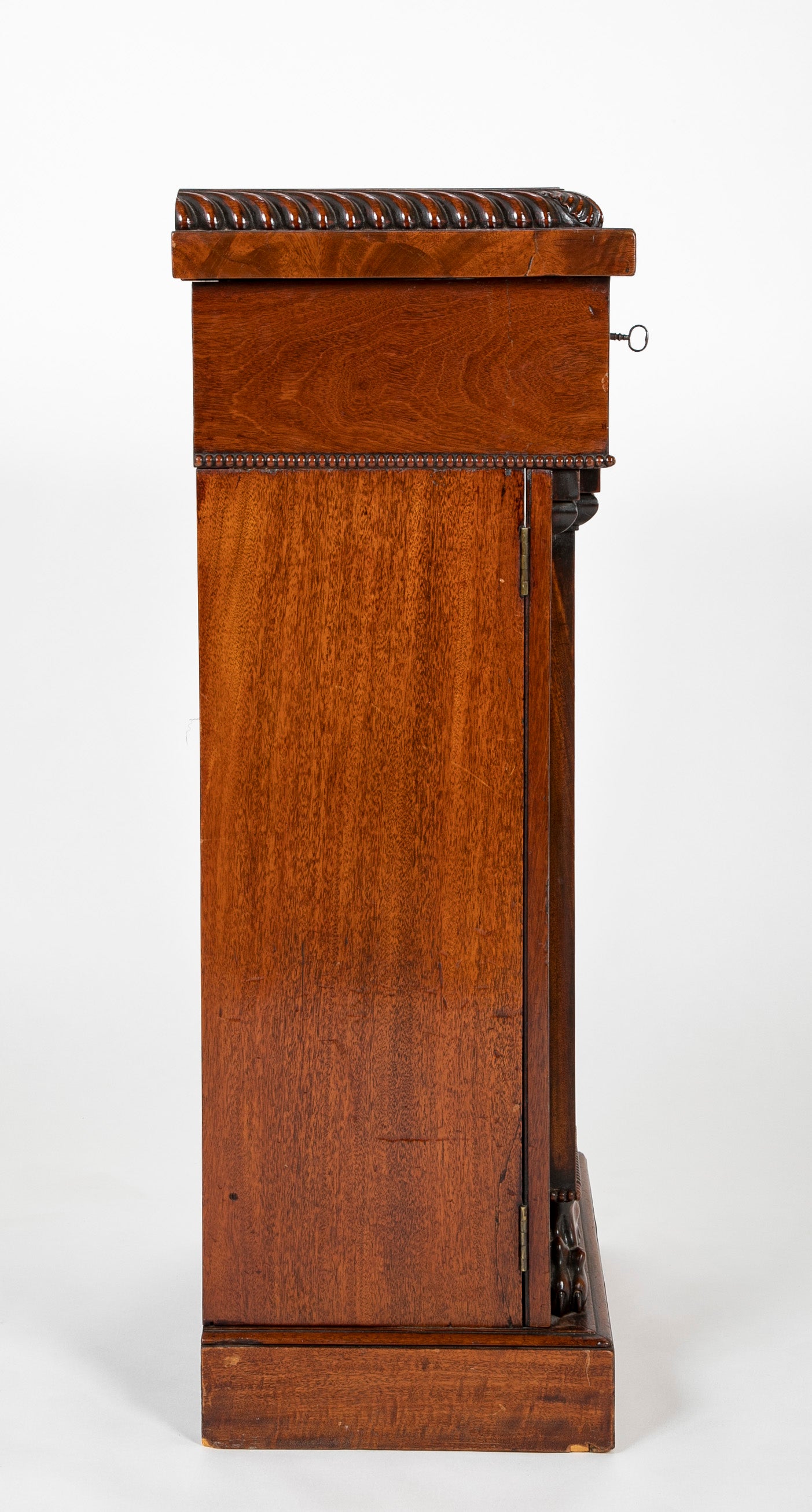 Pair of William IV Mahogany Pedestal Cabinets