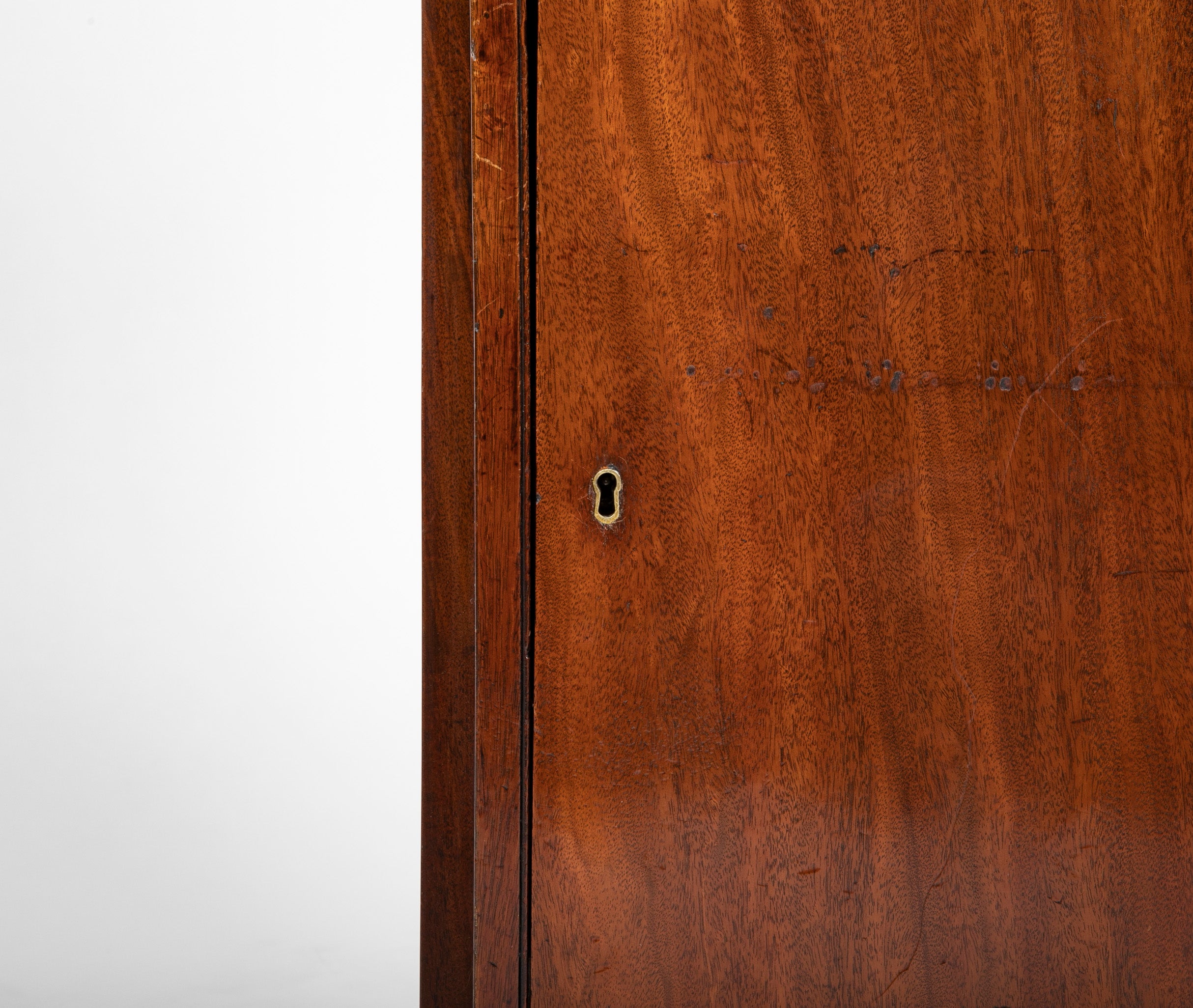 Pair of William IV Mahogany Pedestal Cabinets