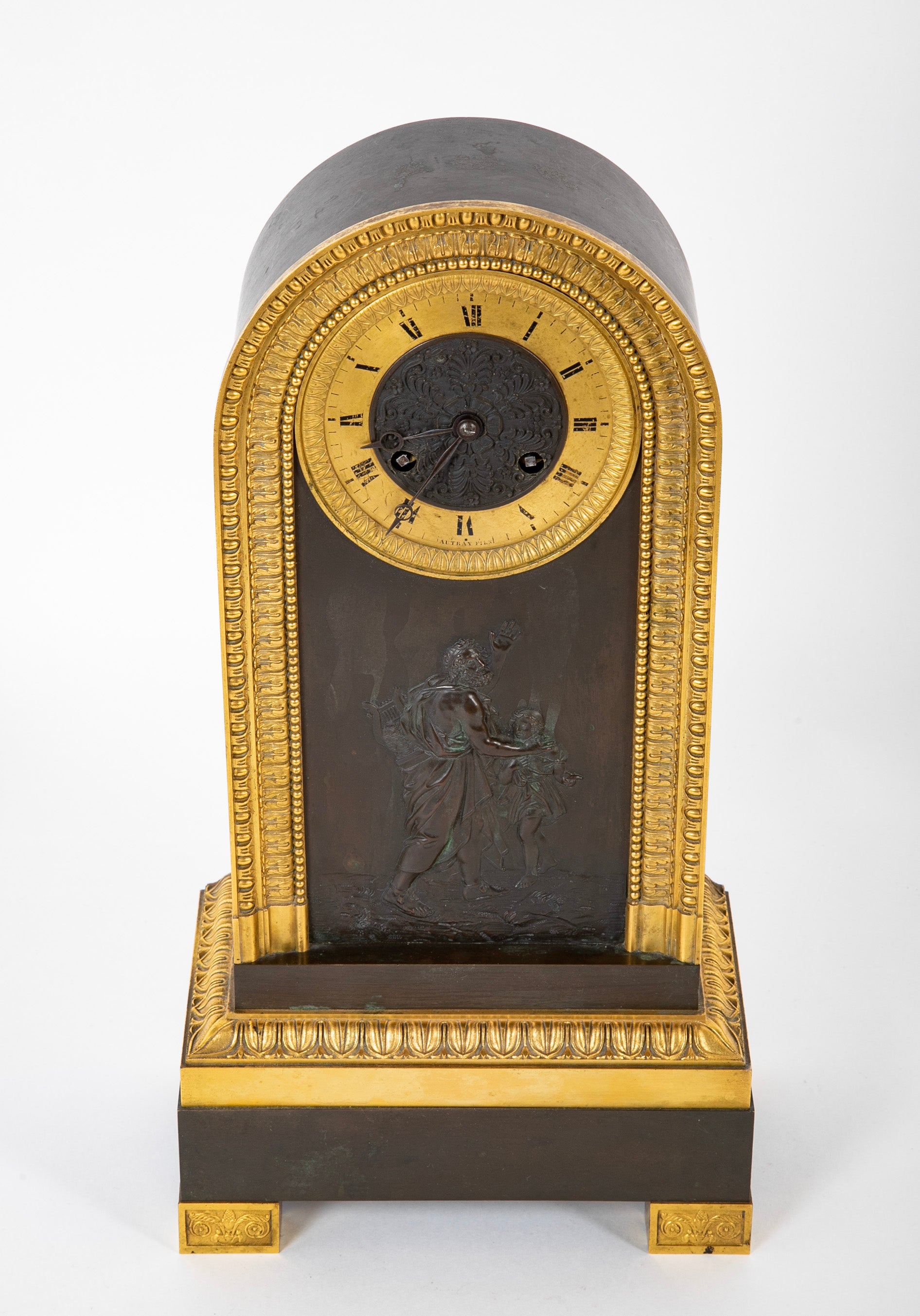 An Early 18th Century French Empire Clock in the Manner of Feuchere and Fossey