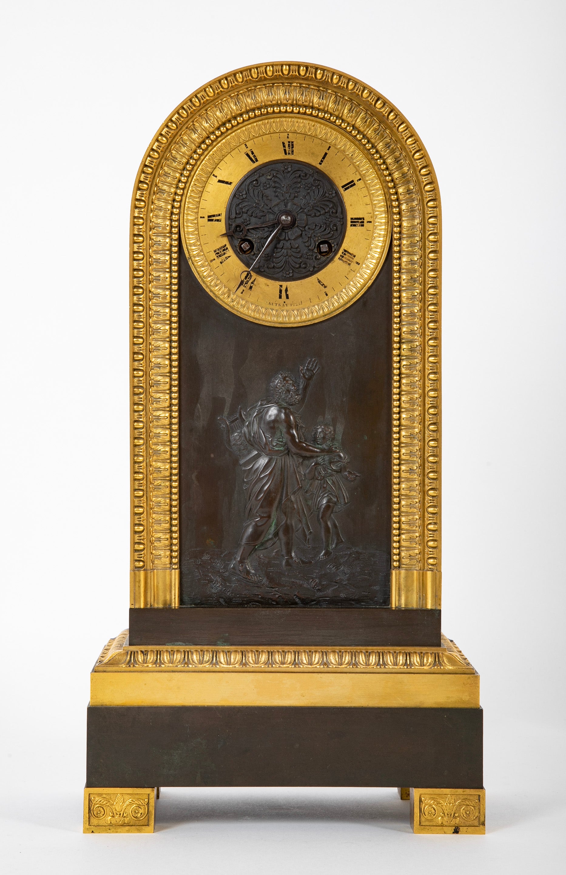 An Early 18th Century French Empire Clock in the Manner of Feuchere and Fossey